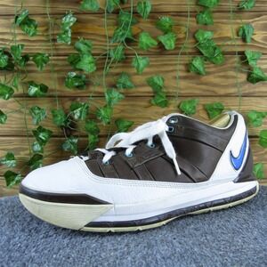 Nike Men LeBron 3 Low Baroque Sneaker White Leather Size 12 Medium Used 2025